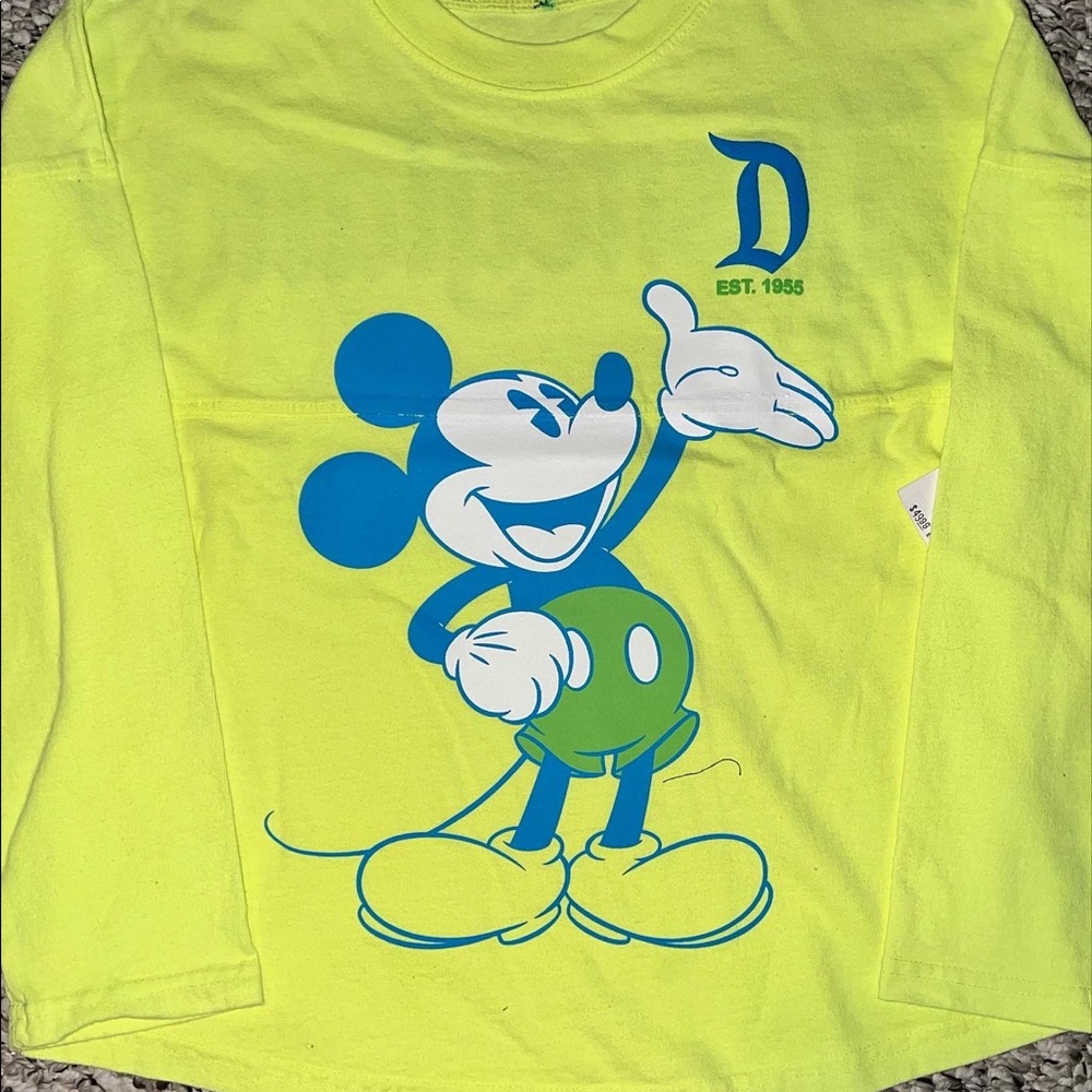 Girls Mickey Mouse spirit shirt